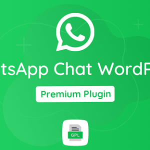 WhatsApp Chat WordPress GPL Plugin Download